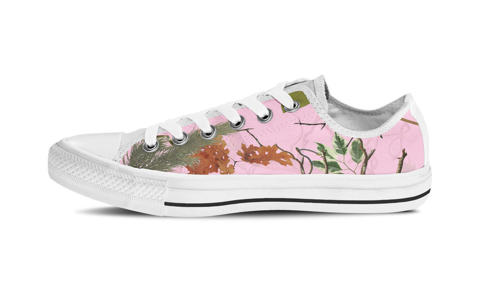 pink camouflage shoes