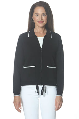 Lux Ponte Jacket, White