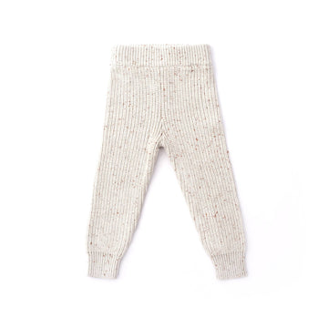 Organic Cotton Knit Pants - Shell