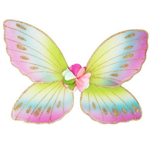 Forest Fairy Wings Green Jpaper