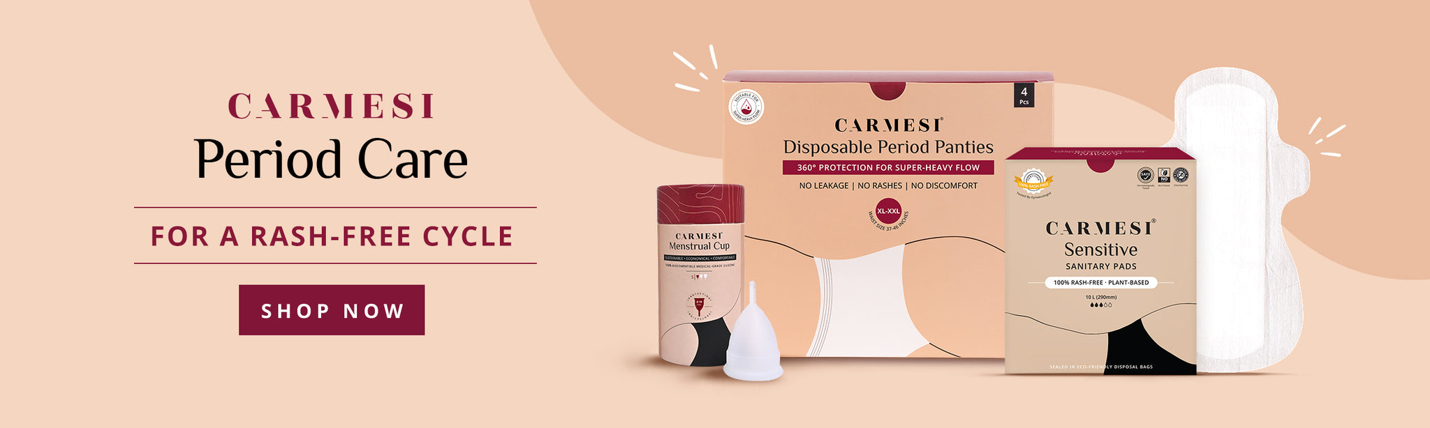 Carmesi Disposable Period Panties (M-L)