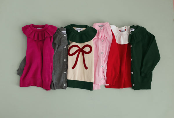 Holiday sweater lineup