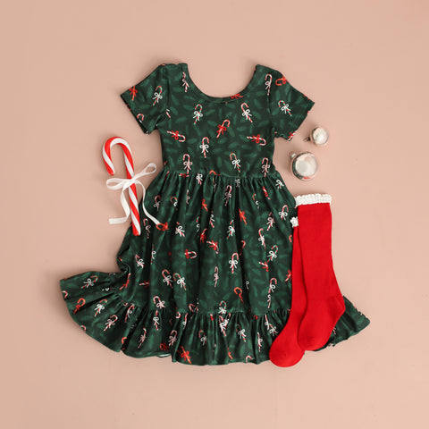 candy cane forest outfit