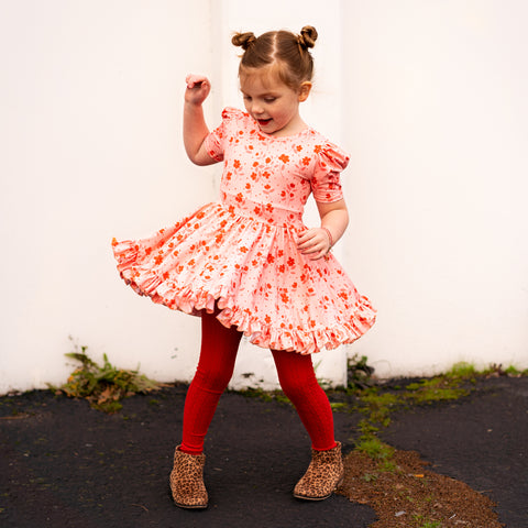 soft vintage twirl dresses for girls