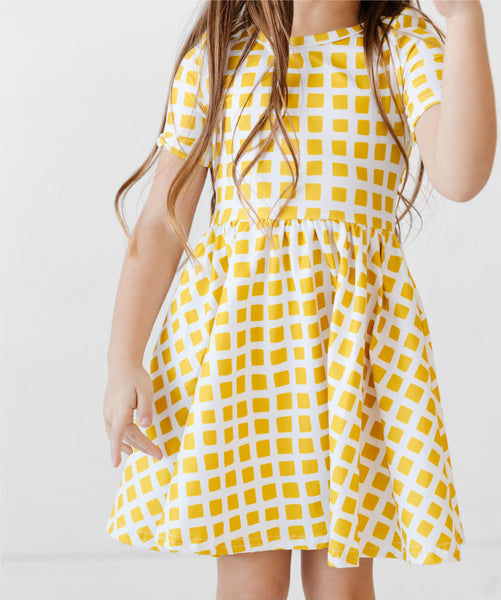 citron squares everyday dress
