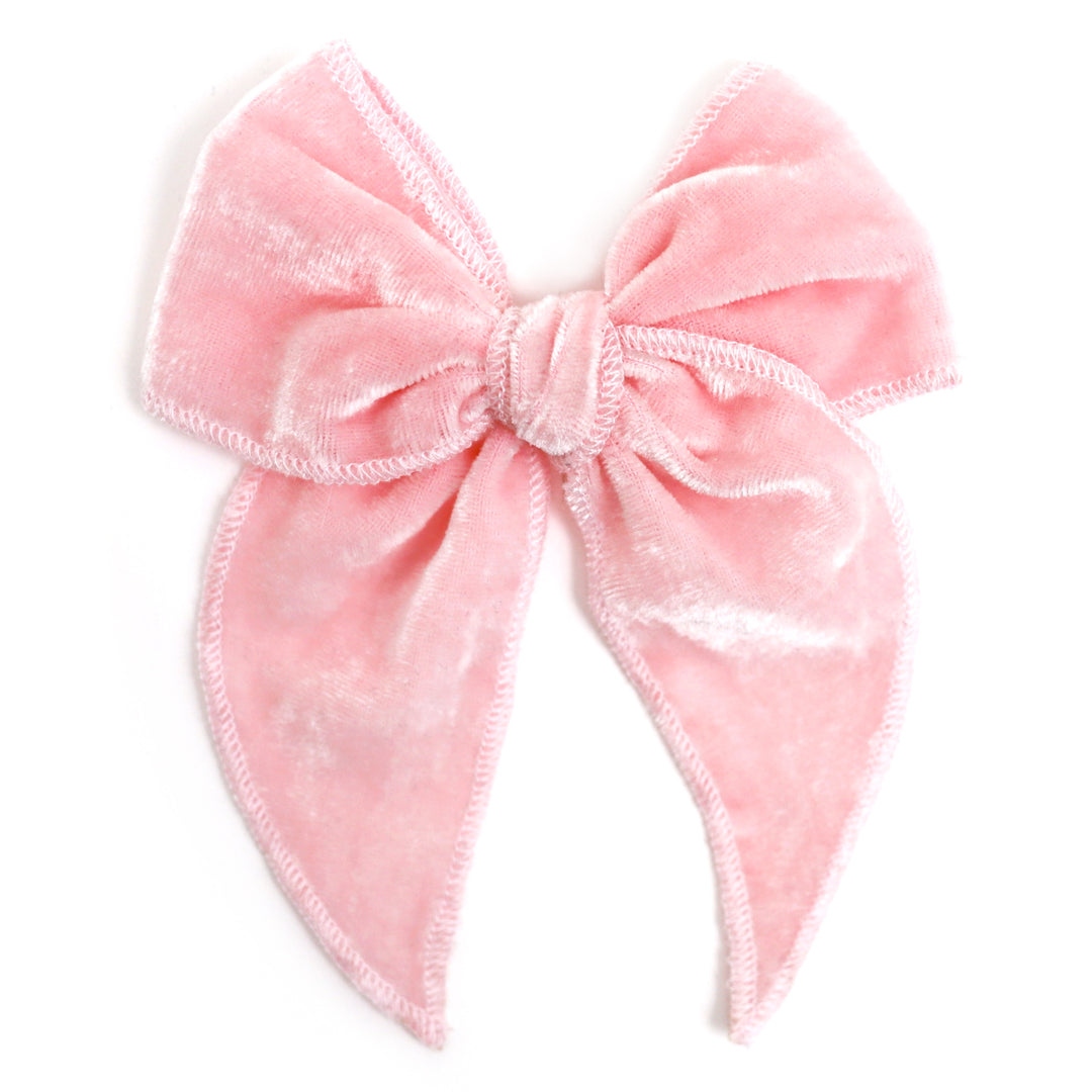 hot pink velvet bows – The Reignbow Co.
