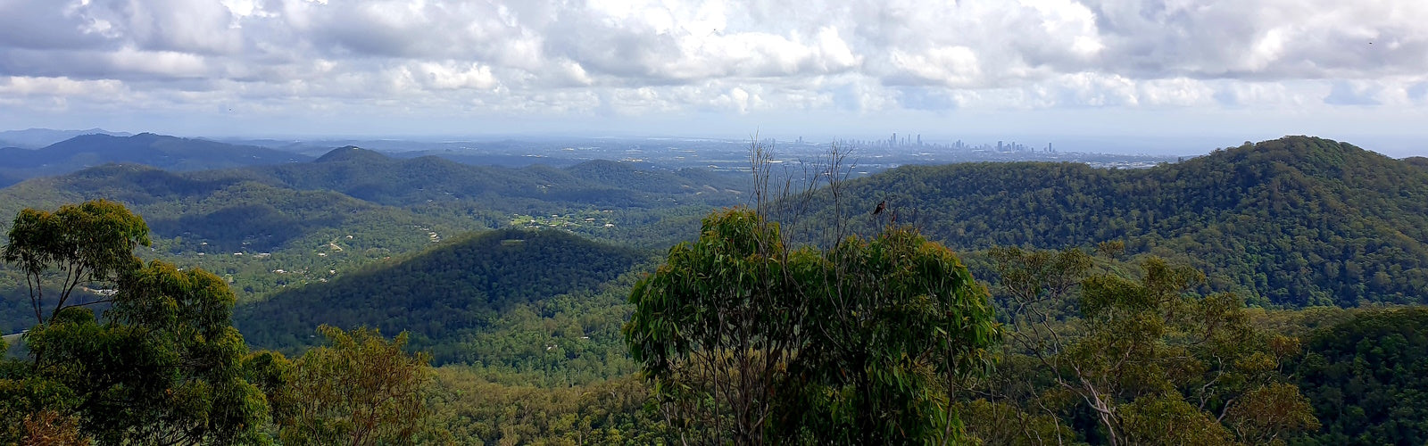 View from Bally Mountain to the Ocean