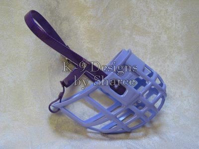 pink basket muzzle