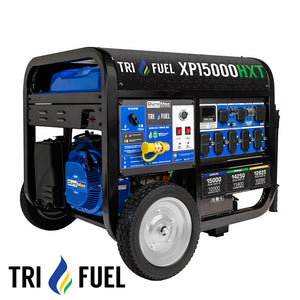 15000 Watt Tri Fuel Portable HXT Generator w/ CO Alert - DuroMax PREORDER - Liftgear USA - Electric Generator 15000 Watts
