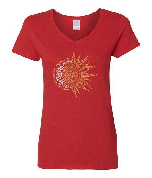 Live By The Sun Love By The Moon V-Neck – SoulfulWear