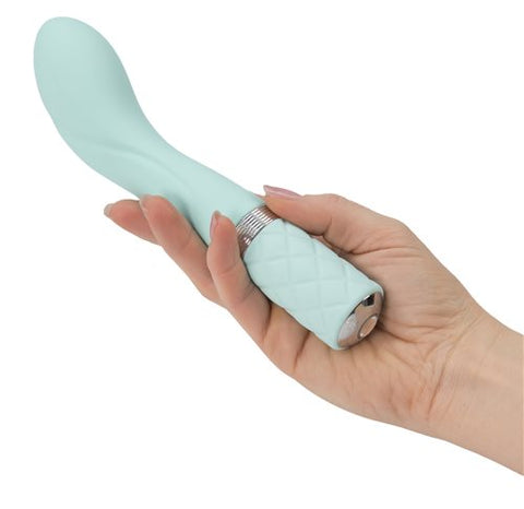 PILLOW TALK SASSY G-SPOT VIBRATOR - TEAL