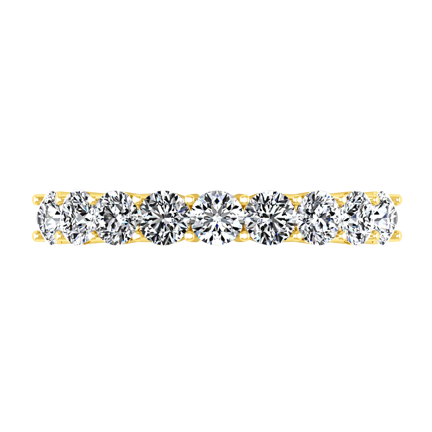 Diamond Wedding Band Preston  0.27 Cts 14K Yellow Gold