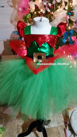 tutu elf costume