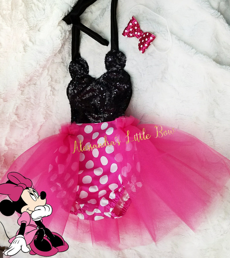 minnie mouse romper