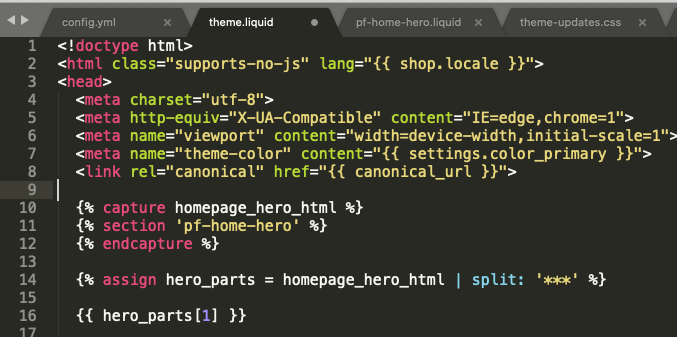 Capturing and outputting the link from a Shopify section to Preload the Hero Image