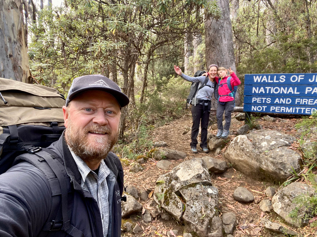 Walls of Jerusalem hike Tasmania trail head