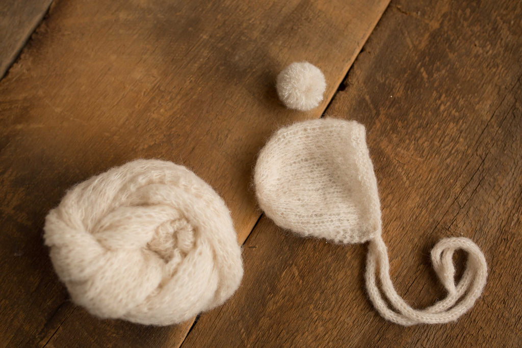 CREAM Knit Set 2 (Matches Winter White) Luneberry, LLC