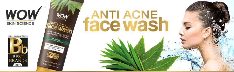 WOW Skin Science Anti Acne Face Wash
