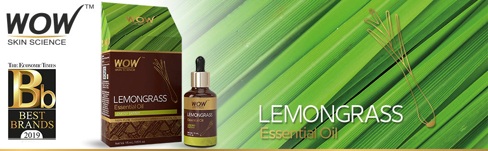 WOW Skin Science Lemongrass Essential Oil