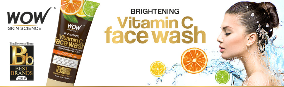 WOW Skin Science Vitamin C Brightening Gel Face Wash