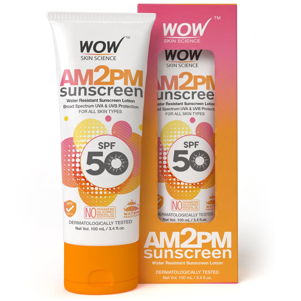 wow skin science uv water transparent sunscreen spray spf 50