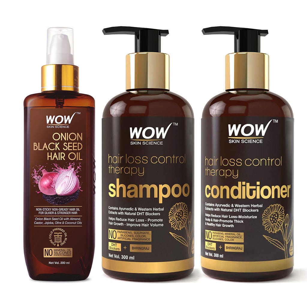 Hair Fall Control Shampoo for Strong and Healthy Hair – WOW Skin Science