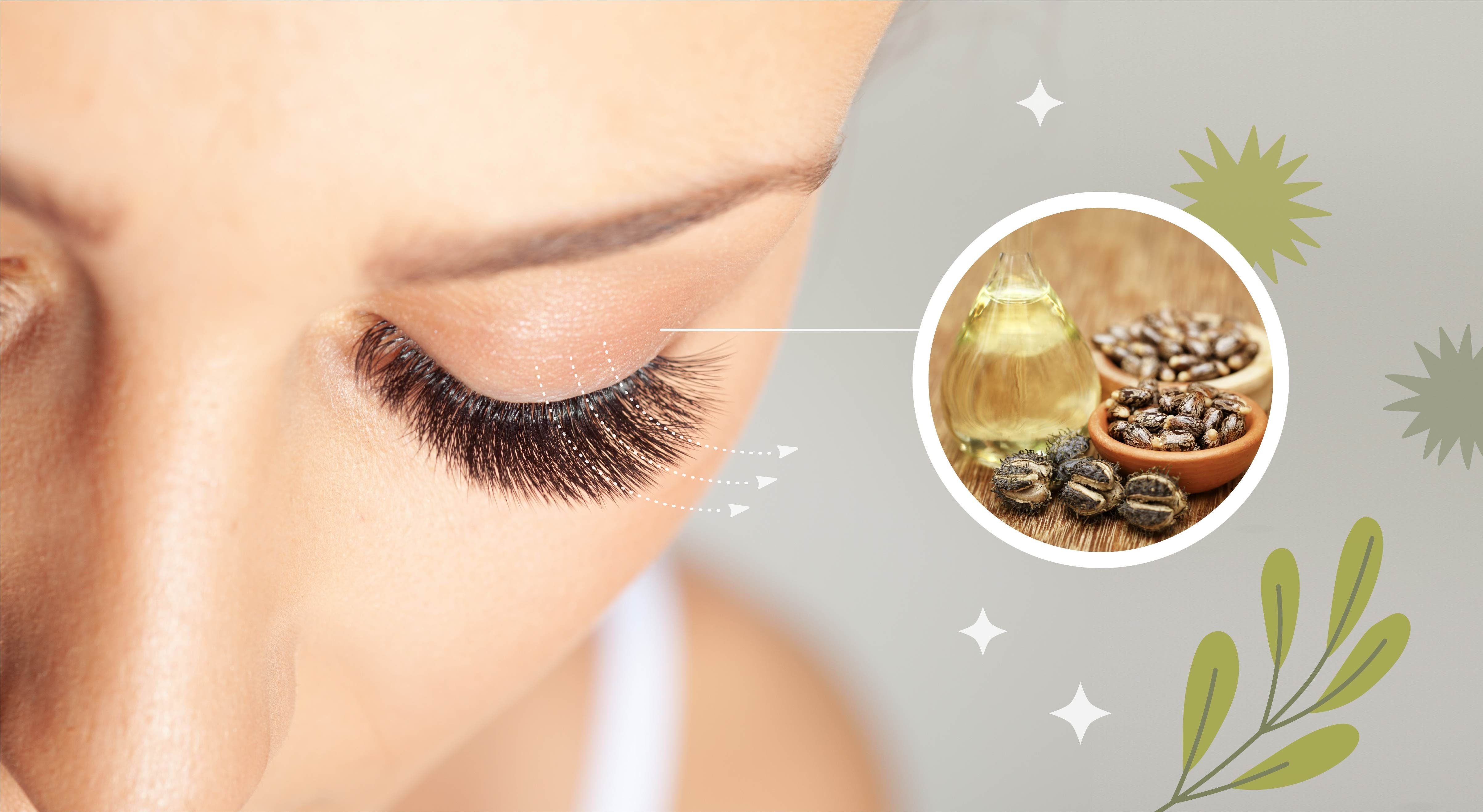 Eyelash Growth Benefits of Organic Castor Oil