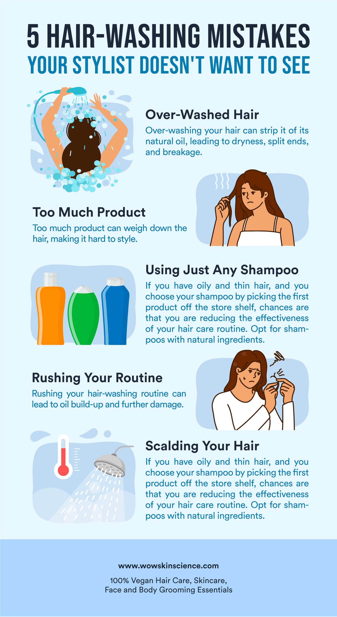 How to Care for Oily Thin Hair