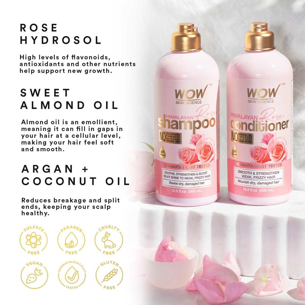 WOW RED ONION HAIR KIT SHAMPOOCONDITIONER 600ML