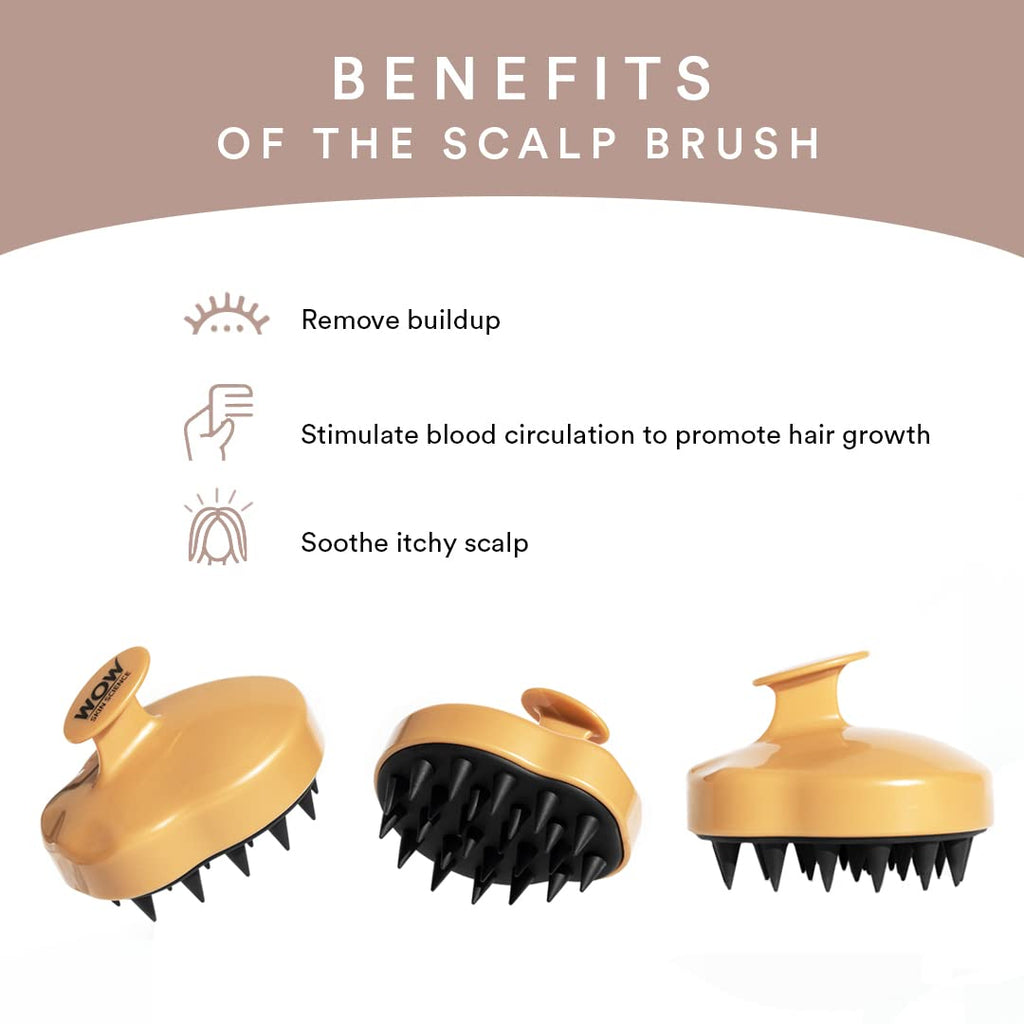 Shampoo Brush: Stimulate Hair Growth | WOW