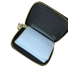 Load image into Gallery viewer, Zip Card Holder Holder Premium  Black
