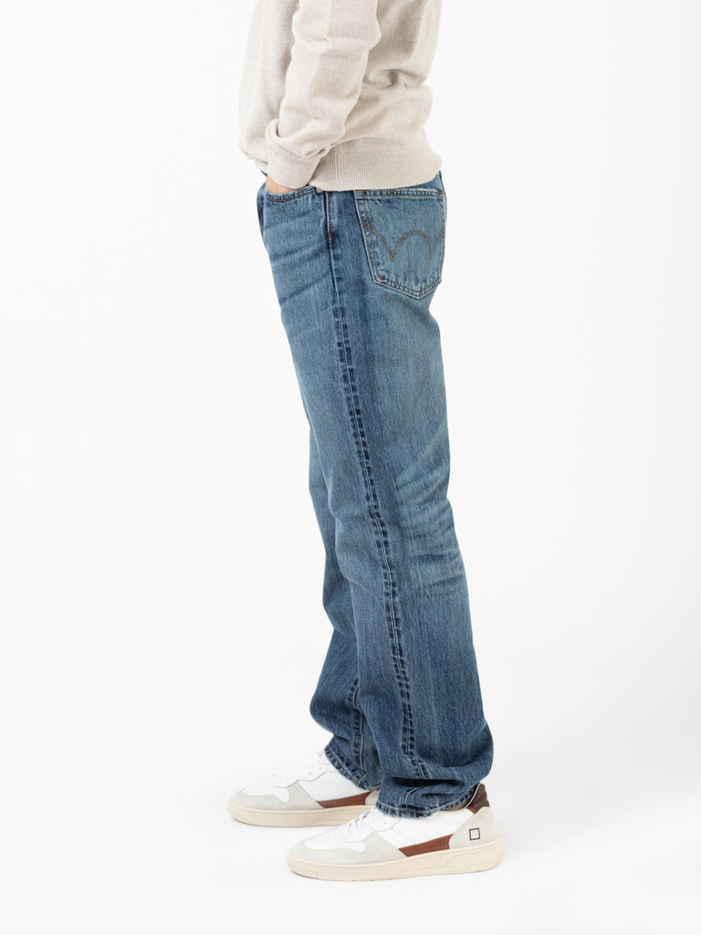 EDWIN - Jeans loose straight Blue - mid dark wash | STIMM