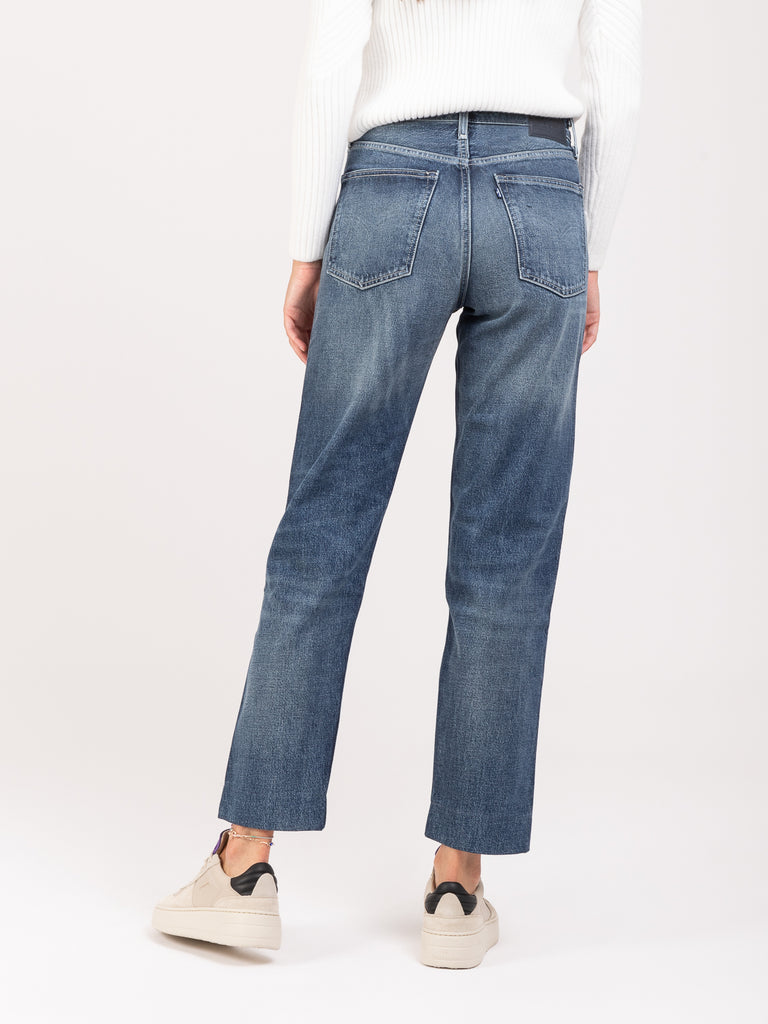 LEVI'S MADE AND CRAFTED - Jeans column taper denim medio scuro | STIMM