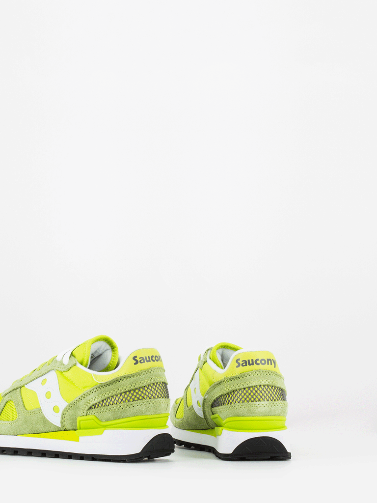 saucony shadow verde lime