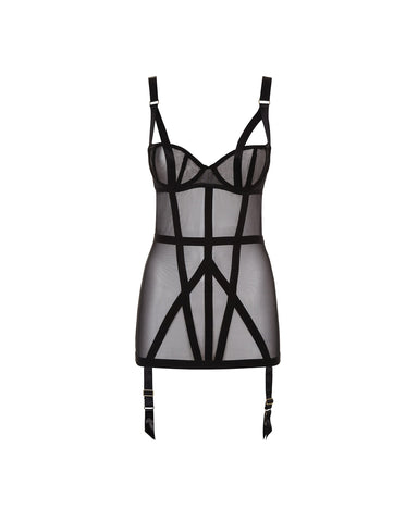 Emerson Strappy Bodysuit Black – Bluebella - US