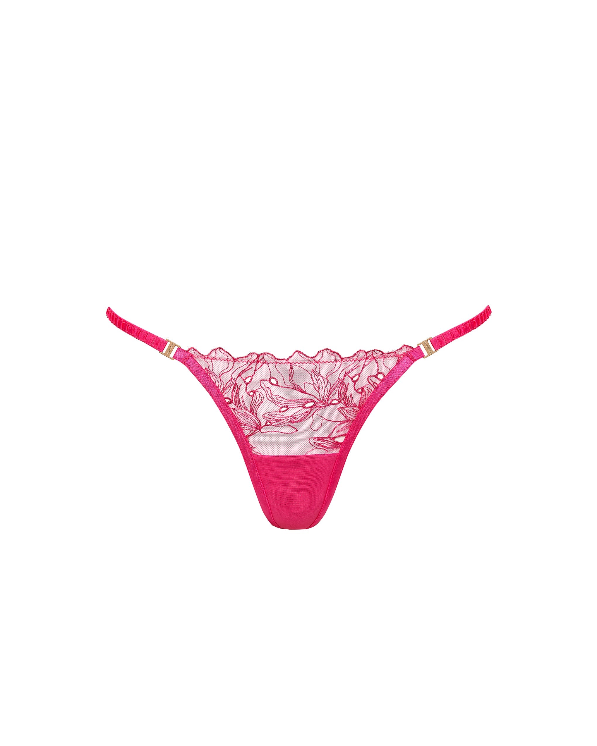 astra thong fuchsia pink