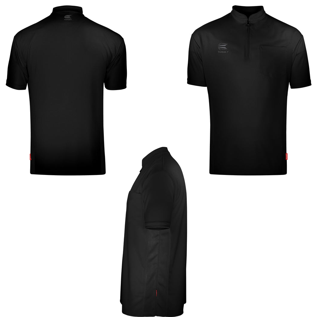 Target CoolPlay - Collarless - Black - Dart Shirt – Bully Darts