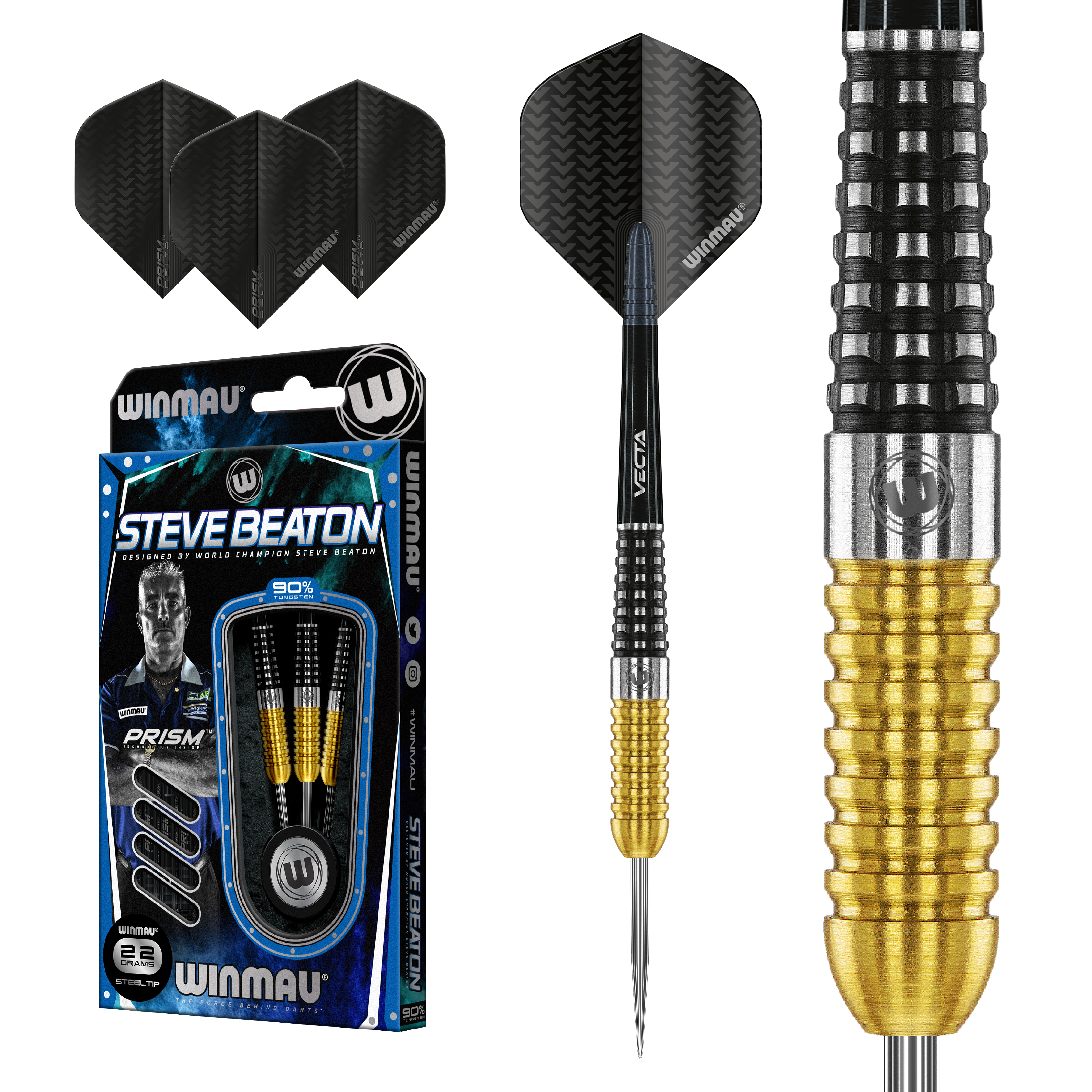 【スティールダーツ】スティーブビートン２２g WINMAU 新品未使用ダーツ