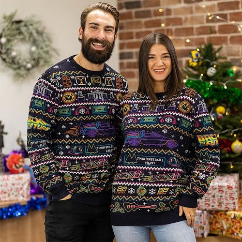 knitted christmas jumpers, Bring home comfort with Just Geek's quirky jumpers!