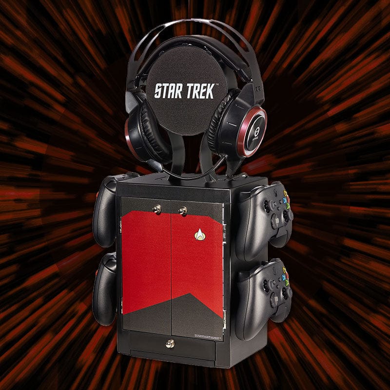 Photos - Console Accessory Star Trek Official Star Trek Gaming Locker - Red
