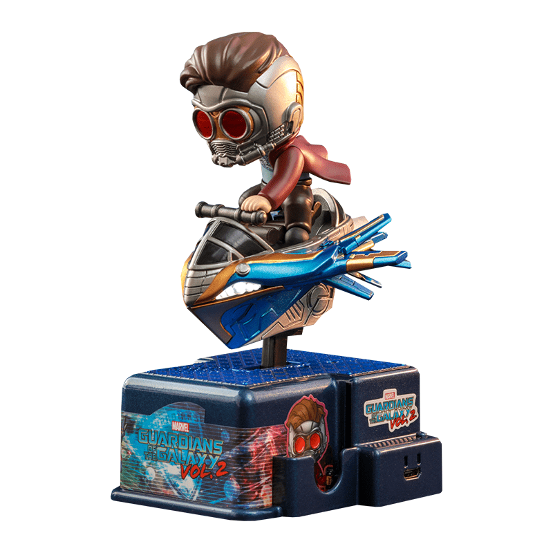 guardians of the galaxy official hot toys marvel star lord cosrider 15cm figure