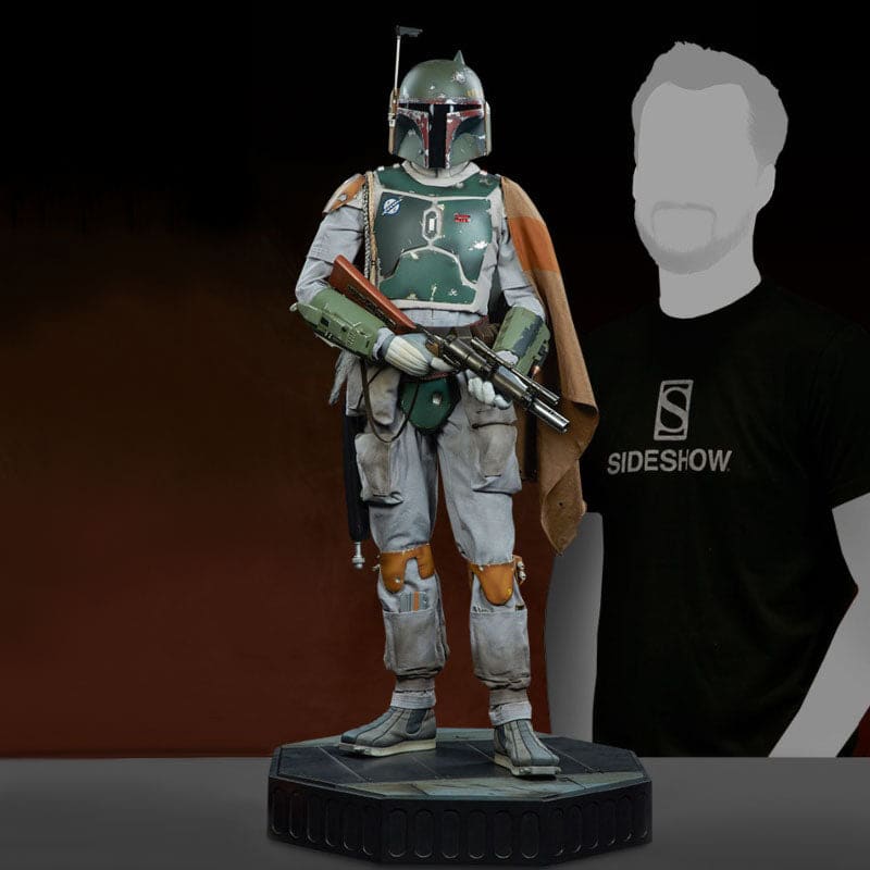 Official Sideshow Collectibles Star Wars Boba Fett Legendary Scale Figure