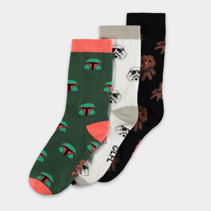 Official Star Wars Crew Socks (3 Pairs)