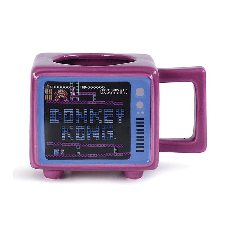Official Nintendo Donkey Kong Retro Tv Heat Change Mug Geek Store