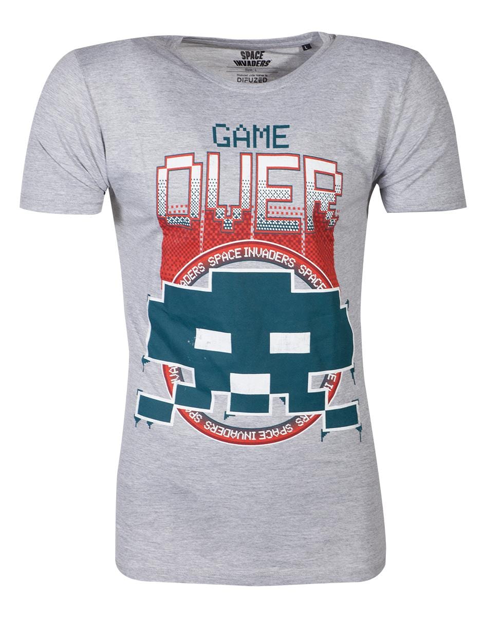 Official Space Invaders Game Over Unisex  T-Shirts