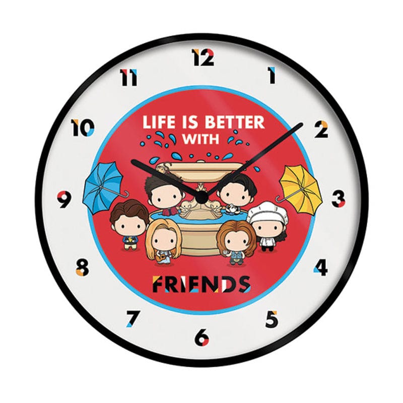 Official Friends Chibi Clock