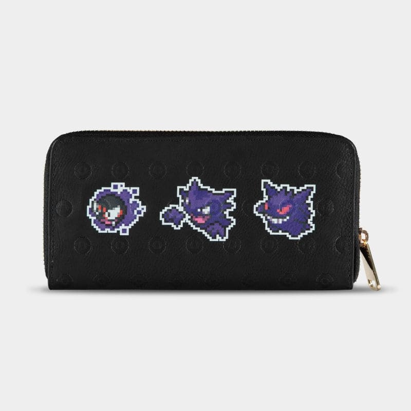 Official Pokemon Ghost Zip Around Wallet