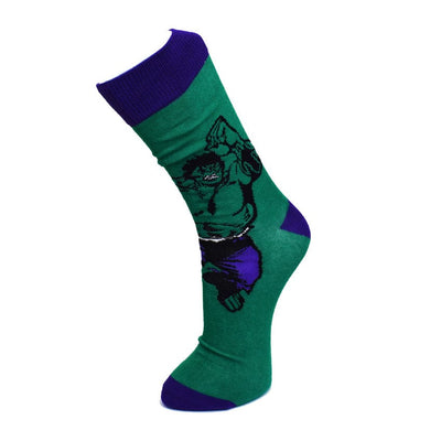 Just Geek - Official Marvel Captain America Black/Blue Socks