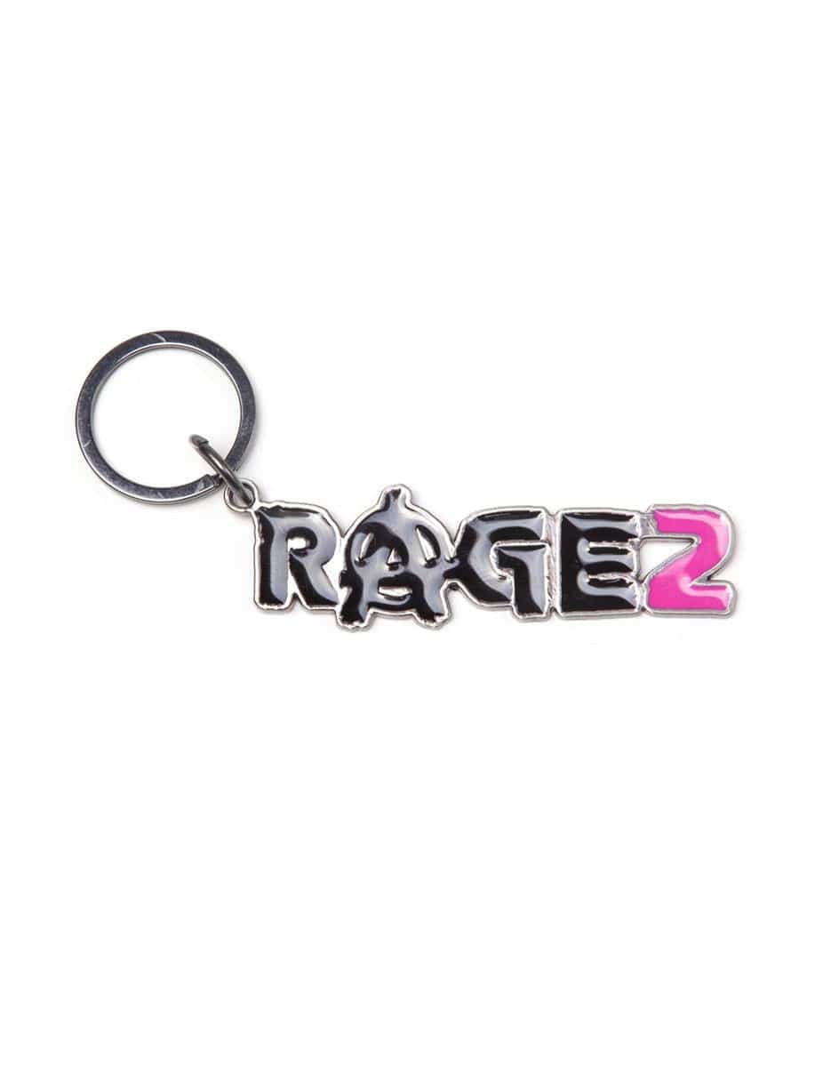 Official Rage 2 Metal Keyring