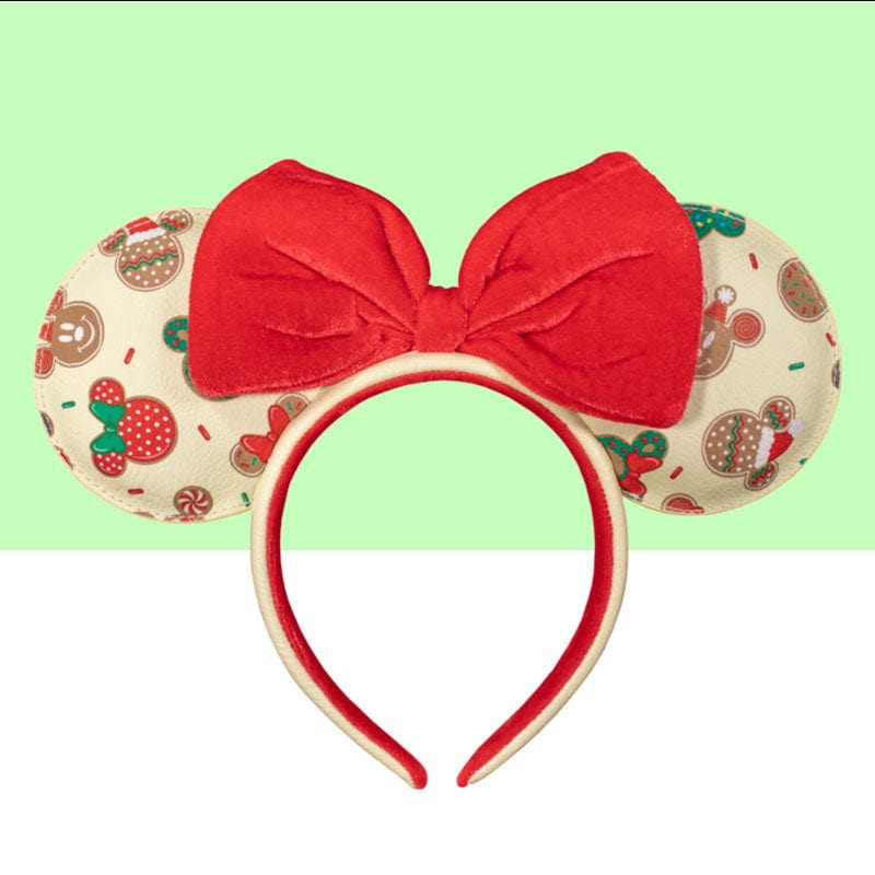 Loungefly Disney Mickey & Minnie Christmas Cookies Headband